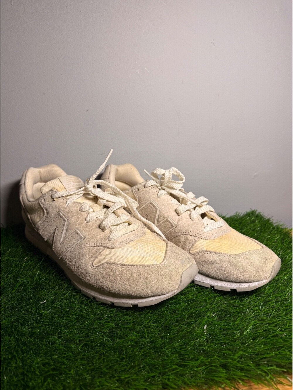 New Balance Mens 996 V2 CM996TA2 White Sneakers Sz 9 EU 42.5